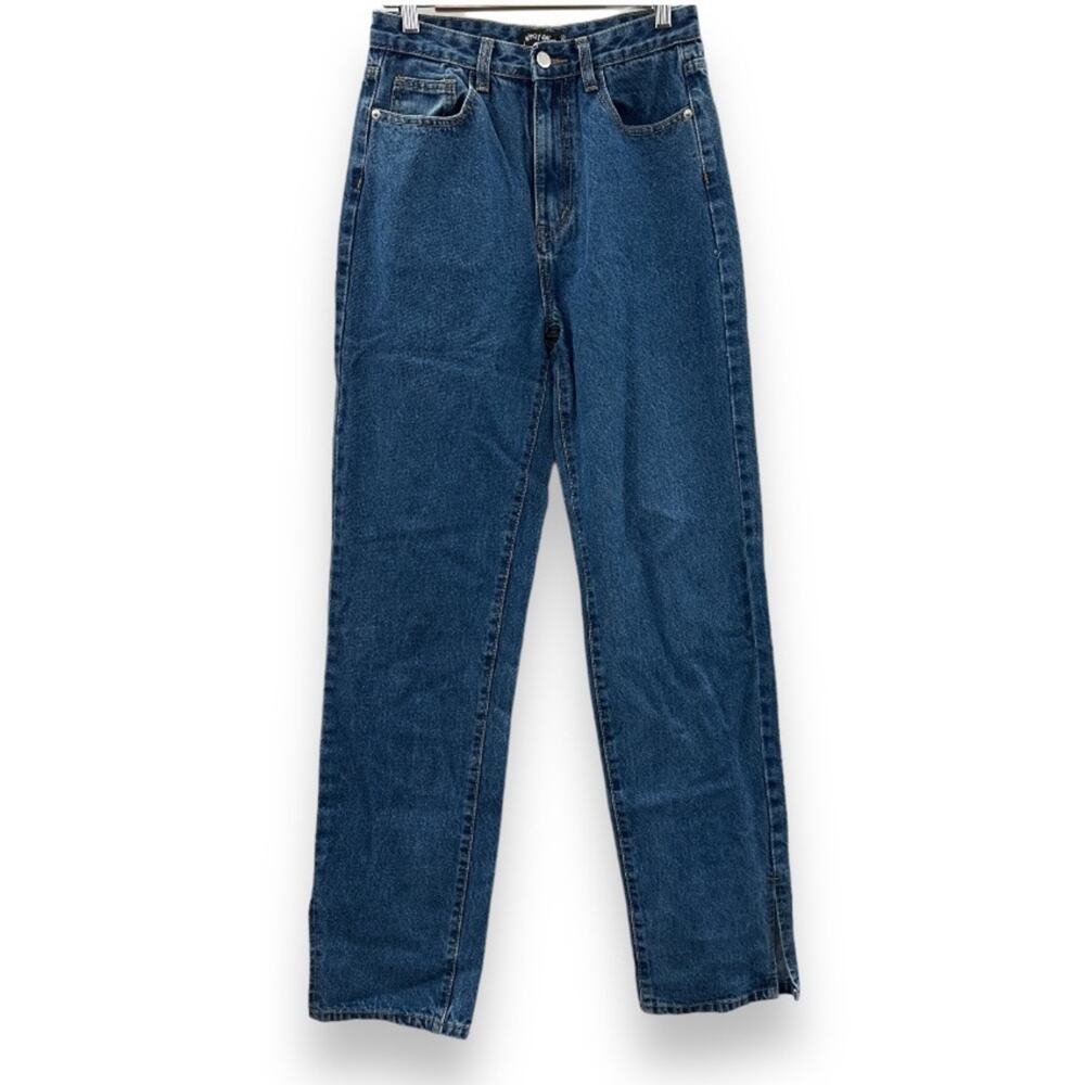 Nasty Gal Mom Jeans Women's‎ Size 6 Medium Wash High Rise Straight Leg Casual